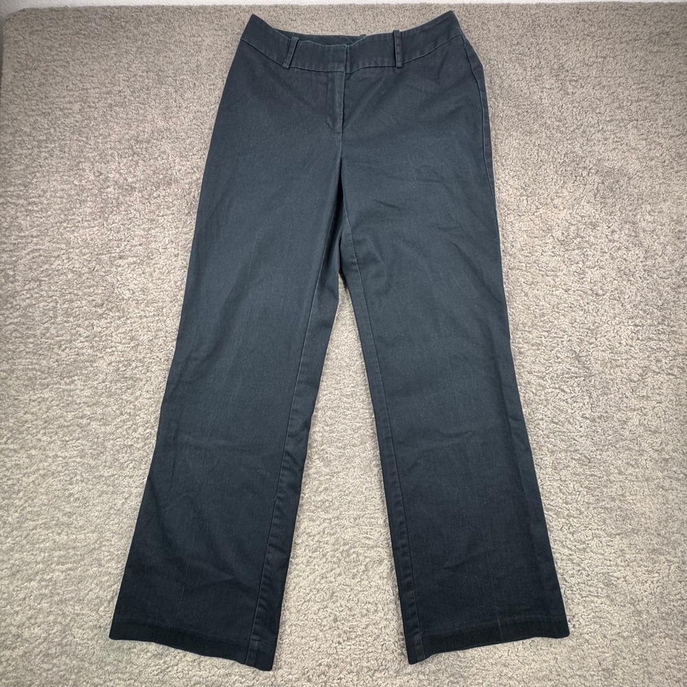 Worthington Curvy Fit Womens Black‎ Stretch Career Dress Pants Size 4
